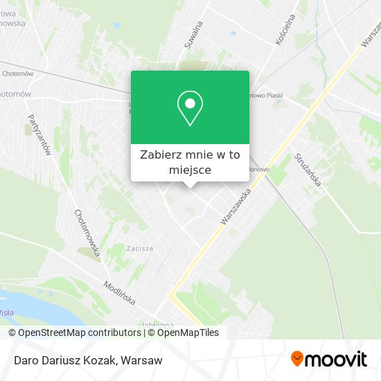 Mapa Daro Dariusz Kozak