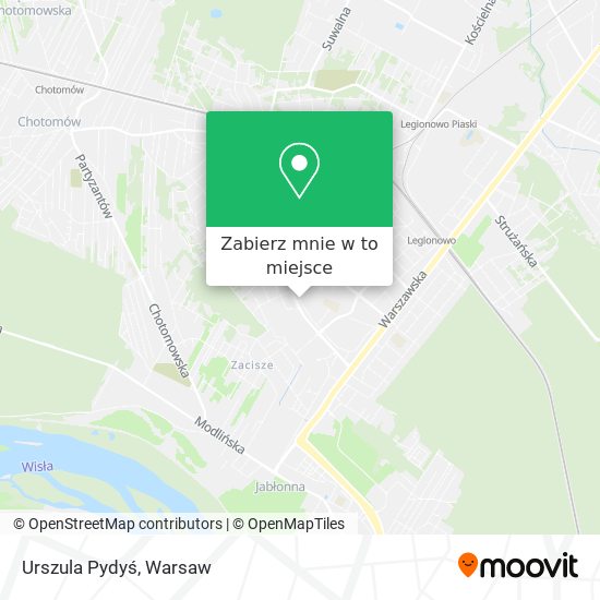 Mapa Urszula Pydyś