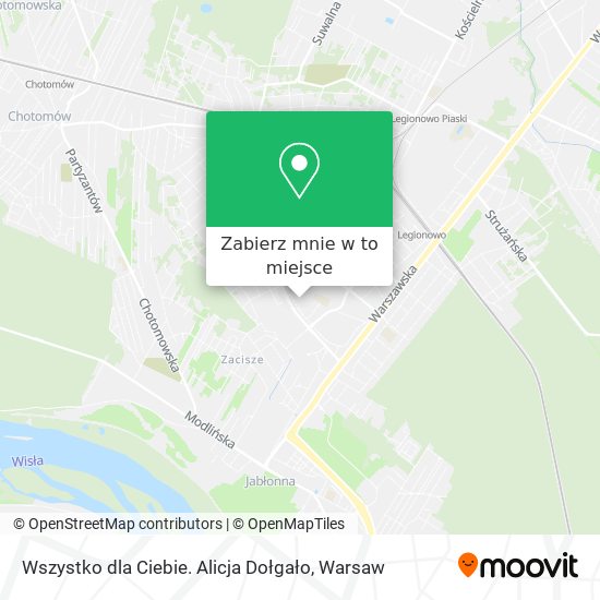 Mapa Wszystko dla Ciebie. Alicja Dołgało