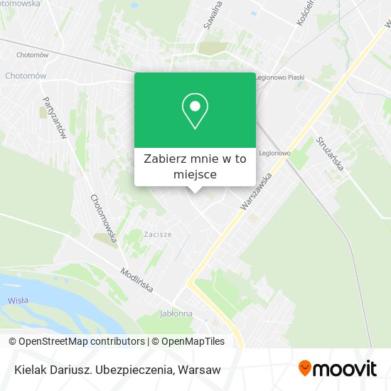 Mapa Kielak Dariusz. Ubezpieczenia