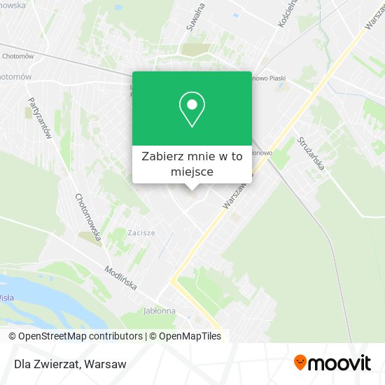 Mapa Dla Zwierzat