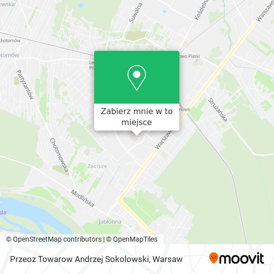 Mapa Przeoz Towarow Andrzej Sokolowski