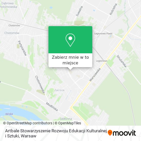 Mapa Artbale Stowarzyszenie Rozwoju Edukacji Kulturalnej i Sztuki