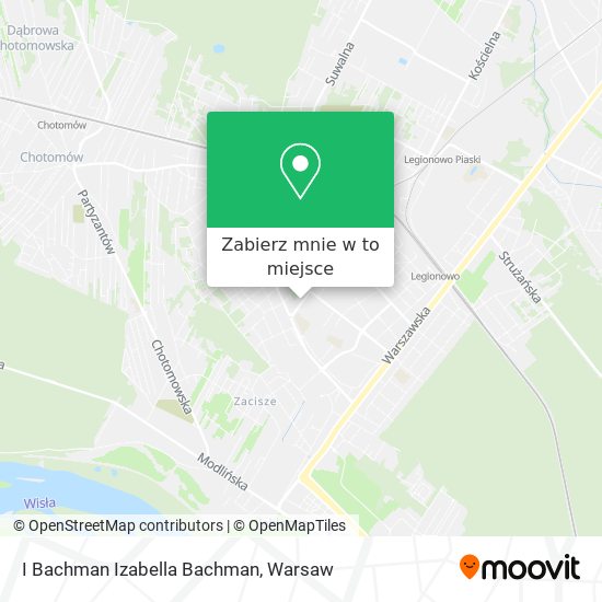 Mapa I Bachman Izabella Bachman