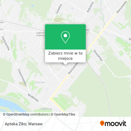 Mapa Apteka Ziko