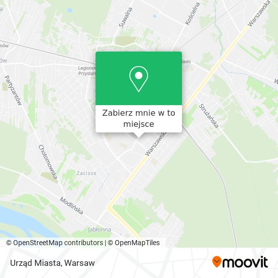 Mapa Urząd Miasta