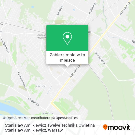 Mapa Stanisław Amilkiewicz Twelve Technika Owietlna Stanisław Amilkiewicz