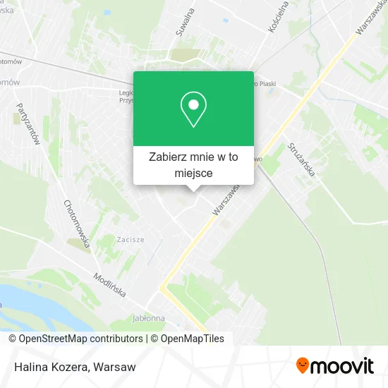 Mapa Halina Kozera