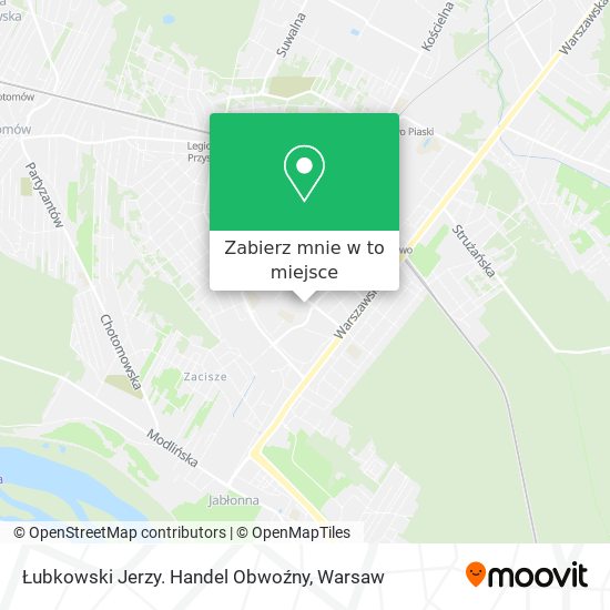 Mapa Łubkowski Jerzy. Handel Obwoźny