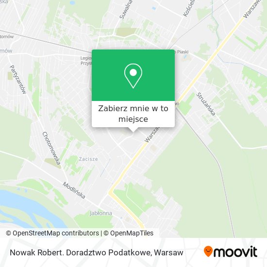 Mapa Nowak Robert. Doradztwo Podatkowe