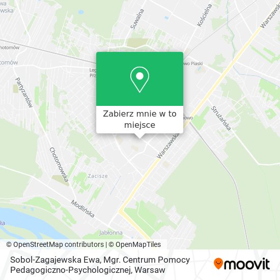 Mapa Sobol-Zagajewska Ewa, Mgr. Centrum Pomocy Pedagogiczno-Psychologicznej