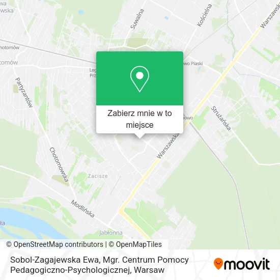 Mapa Sobol-Zagajewska Ewa, Mgr. Centrum Pomocy Pedagogiczno-Psychologicznej