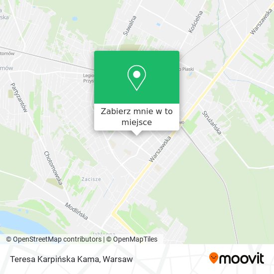 Mapa Teresa Karpińska Kama