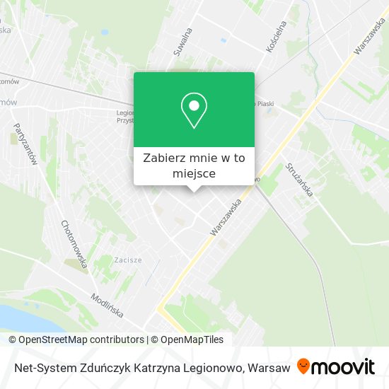 Mapa Net-System Zduńczyk Katrzyna Legionowo