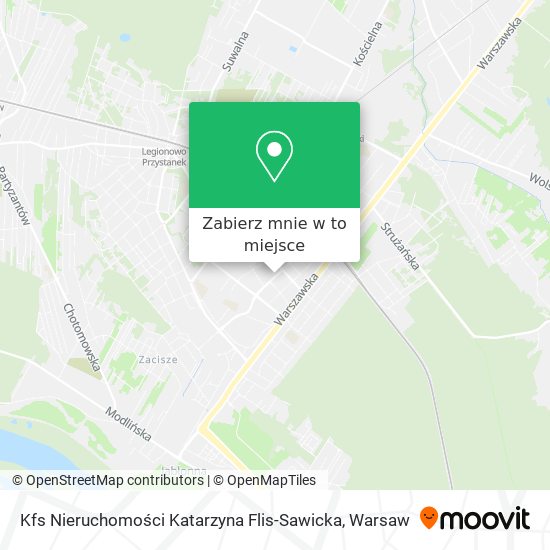 Mapa Kfs Nieruchomości Katarzyna Flis-Sawicka