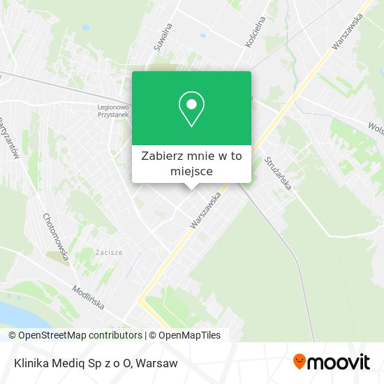 Mapa Klinika Mediq Sp z o O