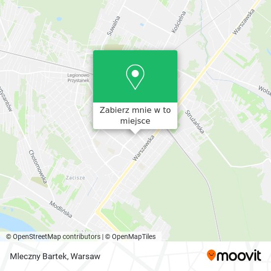 Mapa Mleczny Bartek