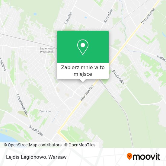 Mapa Lejdis Legionowo