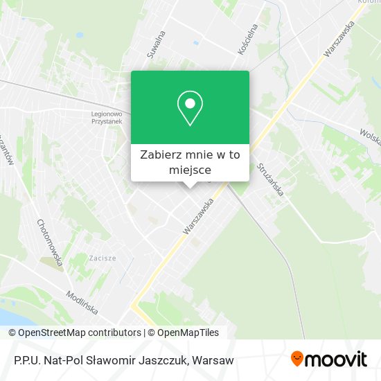 Mapa P.P.U. Nat-Pol Sławomir Jaszczuk