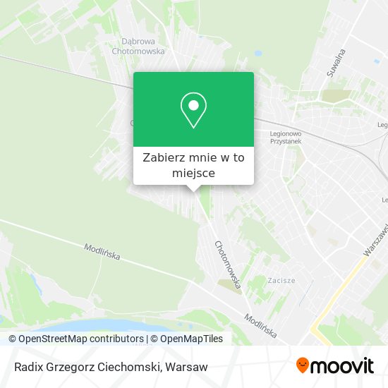 Mapa Radix Grzegorz Ciechomski