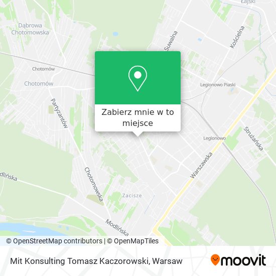 Mapa Mit Konsulting Tomasz Kaczorowski