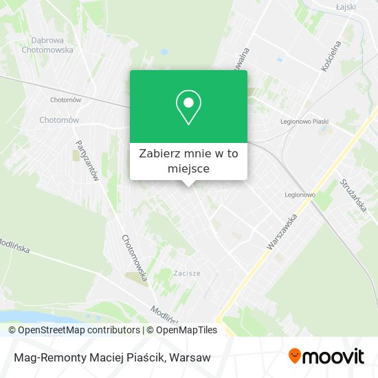 Mapa Mag-Remonty Maciej Piaścik