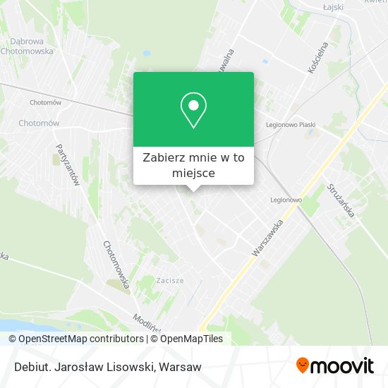 Mapa Debiut. Jarosław Lisowski