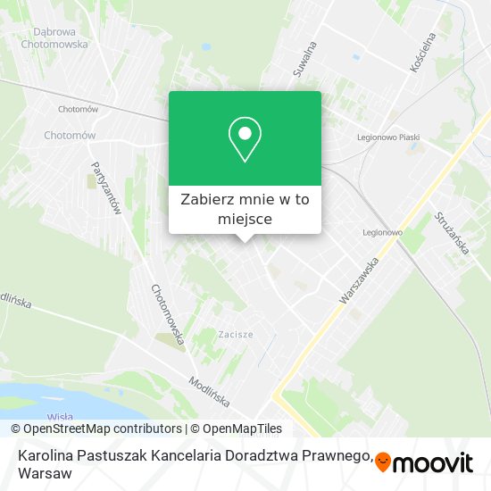 Mapa Karolina Pastuszak Kancelaria Doradztwa Prawnego