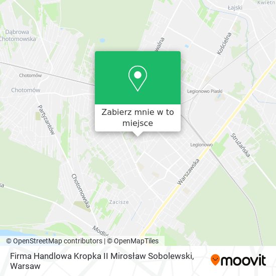 Mapa Firma Handlowa Kropka II Mirosław Sobolewski