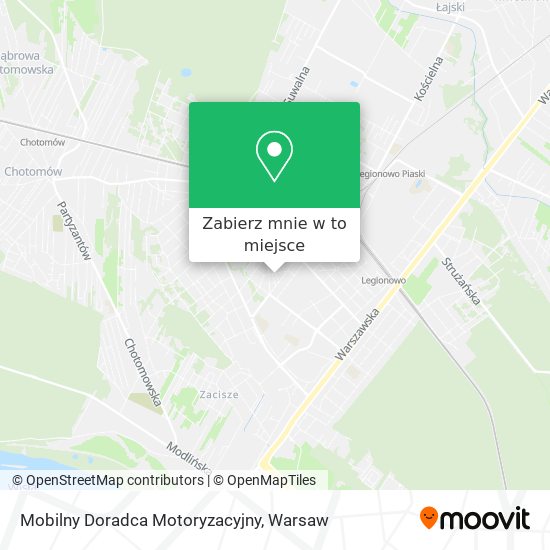 Mapa Mobilny Doradca Motoryzacyjny