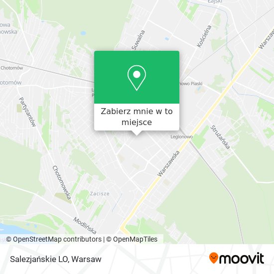 Mapa Salezjańskie LO