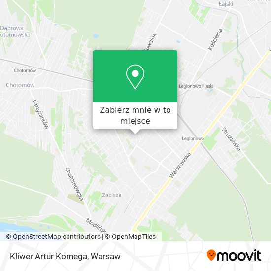 Mapa Kliwer Artur Kornega