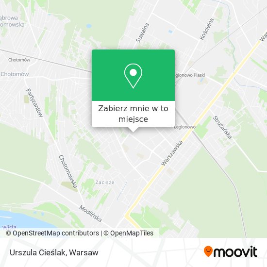 Mapa Urszula Cieślak