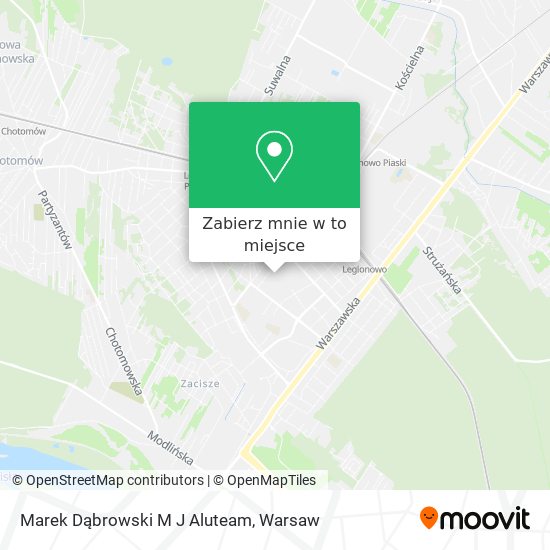 Mapa Marek Dąbrowski M J Aluteam