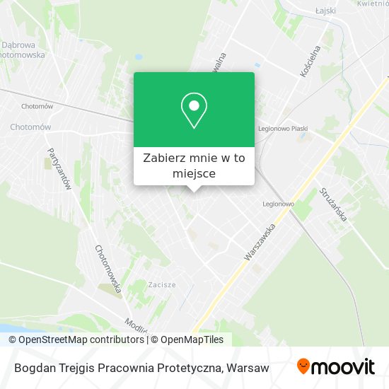 Mapa Bogdan Trejgis Pracownia Protetyczna