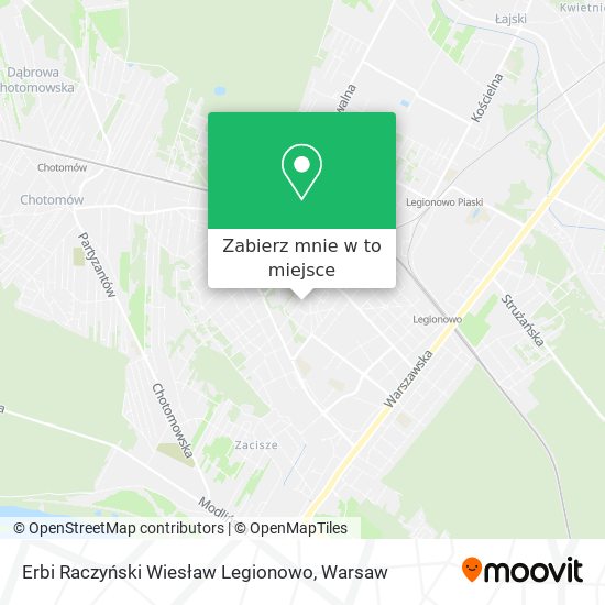 Mapa Erbi Raczyński Wiesław Legionowo