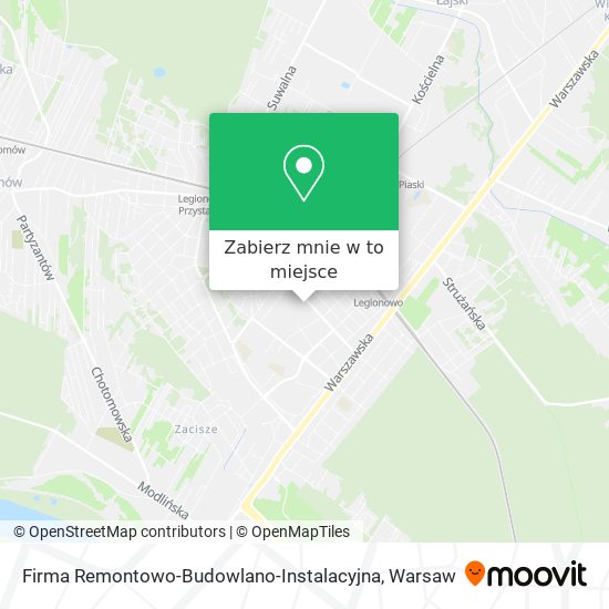 Mapa Firma Remontowo-Budowlano-Instalacyjna