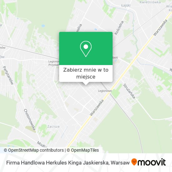 Mapa Firma Handlowa Herkules Kinga Jaskierska