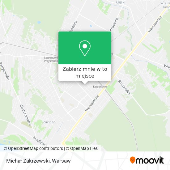 Mapa Michał Zakrzewski