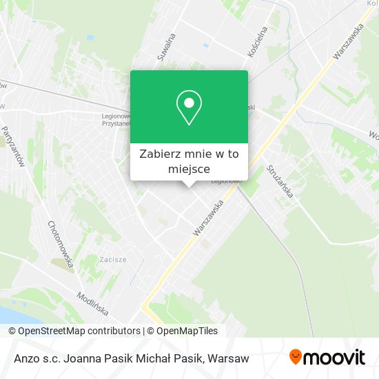 Mapa Anzo s.c. Joanna Pasik Michał Pasik