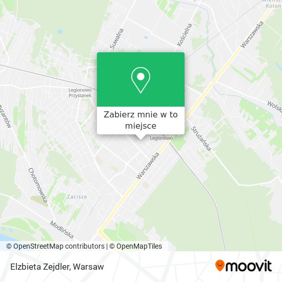 Mapa Elzbieta Zejdler