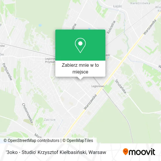 Mapa '3oko - Studio' Krzysztof Kiełbasiński
