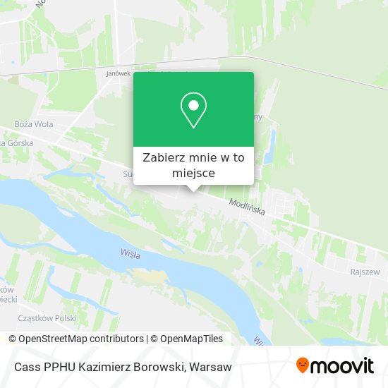 Mapa Cass PPHU Kazimierz Borowski