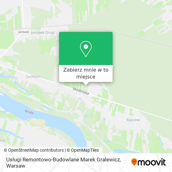 Mapa Usługi Remontowo-Budowlane Marek Gralewicz