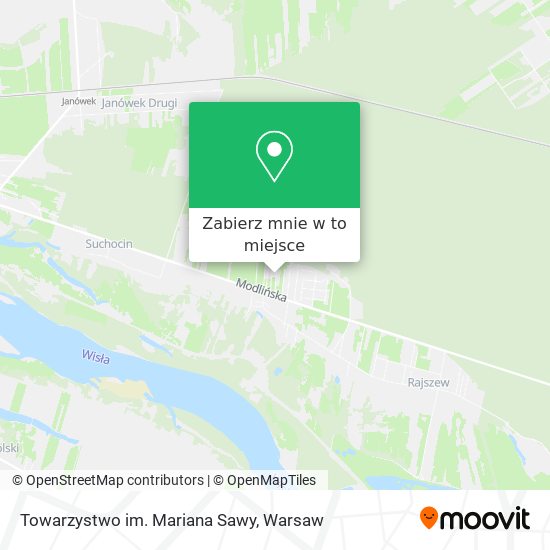 Mapa Towarzystwo im. Mariana Sawy