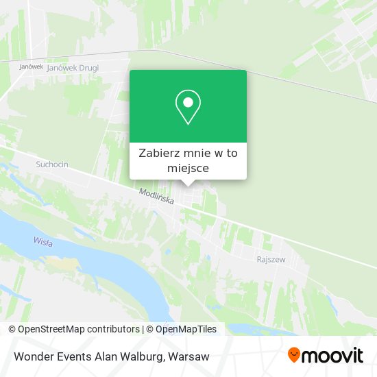 Mapa Wonder Events Alan Walburg