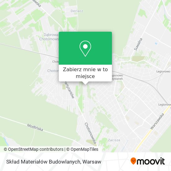 Mapa Skład Materiałów Budowlanych