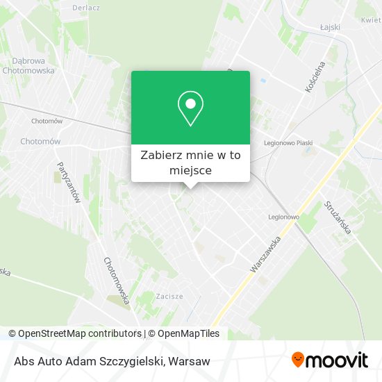 Mapa Abs Auto Adam Szczygielski