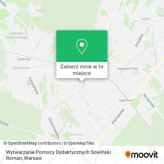 Mapa Wytwarzanie Pomocy Dydaktycznych Sowiński Roman