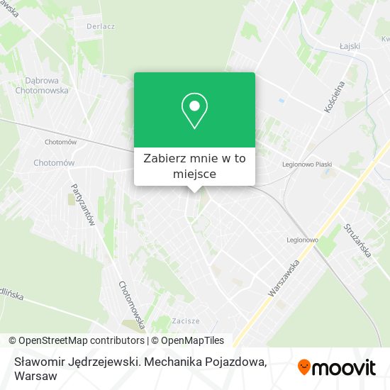 Mapa Sławomir Jędrzejewski. Mechanika Pojazdowa